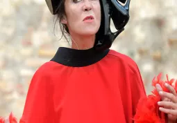 Paola Berton venerdì sera in piazza della Rossa